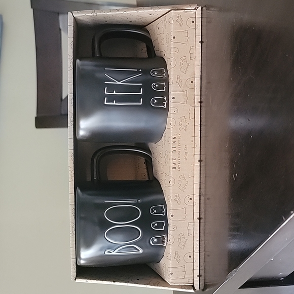 Halloween rae dunn,rae dunn mugs, salt and pepper shaker,cauldrons - Picture 2 of 5